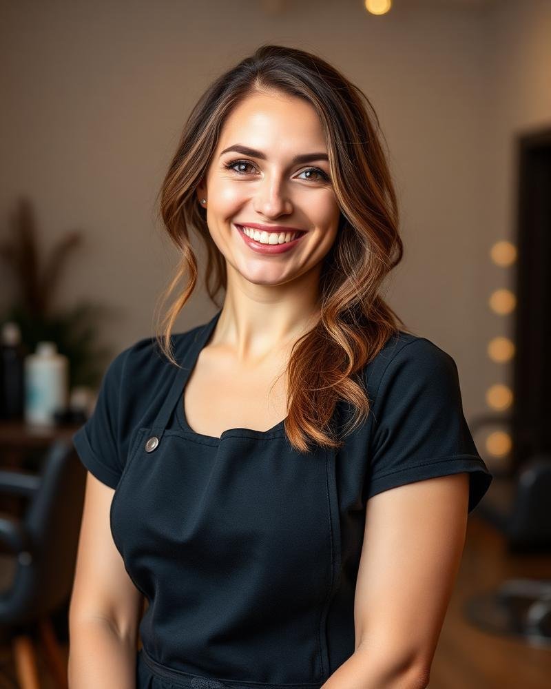 Amelia Hart, Senior Hair Stylist at Luna Beauty Studio